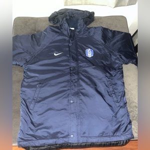 VTG NIKE SOUTH KOREA Y2K 04/05 SOCCER FOOTBALL TEAM TRAINING PARKA JACKET L